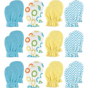 image:imageLuvable Friends Scratch Mittens 12 Pack Yellow Patterns