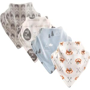 image:imageLuvable Friends Unisex Baby Cotton Bandana BibsWild Free