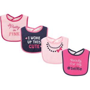 image:imageLuvable Friends Unisex Baby Cotton Terry Drooler Bibs with Fiber FillingSelfie