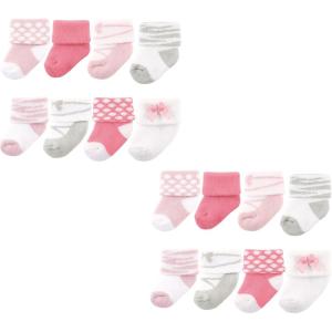 image:imageLuvable Friends Unisex Baby Crew Socks 6PackBallet 16piece