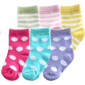 image:imageLuvable Friends Unisex Baby Newborn and Baby Socks SetPink Purple