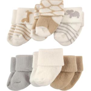 image:imageLuvable Friends Unisex Baby Newborn and Baby Socks SetSafari