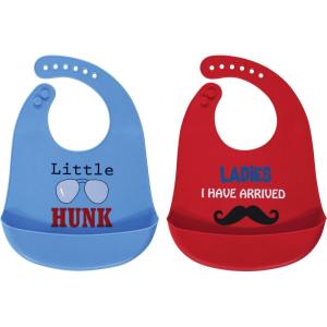 image:imageLuvable Friends Unisex Baby Silicone BibsLadies I Have Arrived