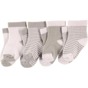 image:imageLuvable Friends Unisex Baby Socks SetLight Gray White