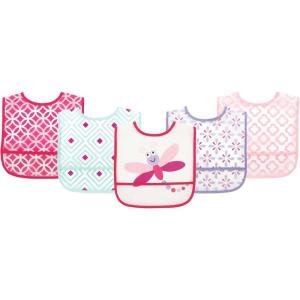 image:imageLuvable Friends Unisex BabyWaterproof PEVA BibsDragonfly