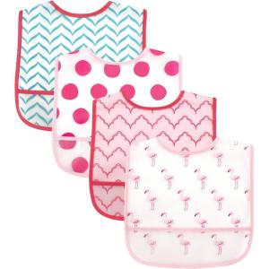 image:imageLuvable Friends Unisex BabyWaterproof PEVA BibsFlamingo