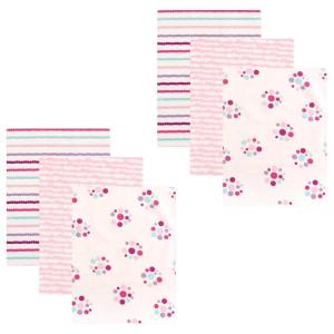 image:imageFlannel Receiving Blanket 6PackGirl Paws