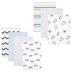 image:imageFlannel Receiving Blanket 7PackBoy PawsTrain