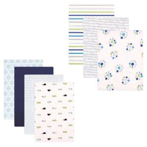 image:imageFlannel Receiving Blanket 7PackBoy PawsTurtles