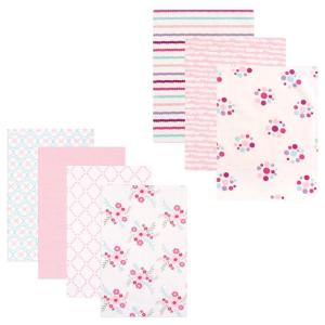 image:imageFlannel Receiving Blanket 7PackGirl PawsFloral