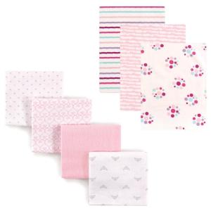 image:imageFlannel Receiving Blanket 7PackGirl PawsTiara