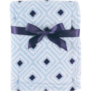 image:imageLuvable Friends Unisex Baby Coral Fleece Blanket Gray Plaid One SizeBlue Diamond