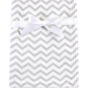 image:imageLuvable Friends Unisex Baby Coral Fleece Blanket Gray Plaid One SizeGray Chevron