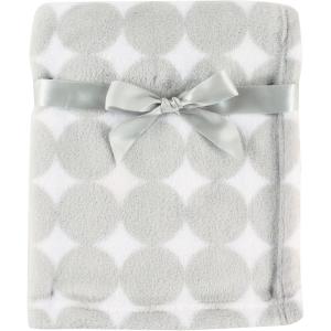 image:imageLuvable Friends Unisex Baby Coral Fleece Blanket Gray Plaid One SizeGray Dot