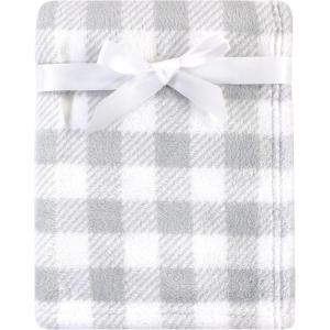 image:imageLuvable Friends Unisex Baby Coral Fleece Blanket Gray Plaid One SizeGray Plaid