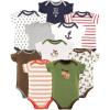 image:imageLuvable Friends Baby Boy and Girl 10 Pack BodysuitsBoy Nautical  Moose