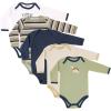 image:imageLuvable Friends babygirls Cotton Longsleeve BodysuitsDinosaur