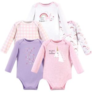 image:imageLuvable Friends babygirls Cotton Longsleeve BodysuitsUnicorn