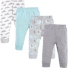 image:imageLuvable Friends Basics Unisex Baby Comfy Cotton Pants 4PackElephant Parade