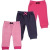 image:imageLuvable Friends Basics Unisex Baby Everyday Cotton Pants 3PackSweet Pink