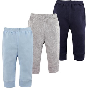 image:imageLuvable Friends Basics Unisex Baby Everyday Cotton Pants 3PackAzure Stone