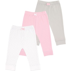 image:imageLuvable Friends Basics Unisex Baby Everyday Cotton Pants 3PackPebble Dot