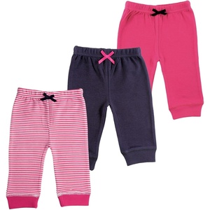 image:imageLuvable Friends Basics Unisex Baby Everyday Cotton Pants 3PackSweet Pink