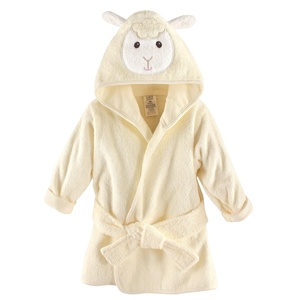 image:imageLuvable Friends Unisex Baby Cotton Animal Face Bathrobe Boy Penguin One SizeLamb