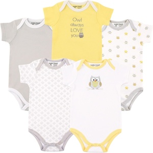 image:imageLuvable Friends Unisex Baby Cotton BodysuitsNeutral Owl