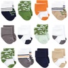 image:imageLuvable Friends Basics Unisex Baby Cozy Terry Baby Sock 12Pack Adventure Camo 06 Months