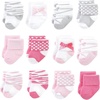image:imageLuvable Friends Basics Unisex Baby Cozy Terry Baby Sock 12Pack Ballet Blush 06 Months