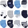 image:imageLuvable Friends Basics Unisex Baby Cozy Terry Baby Sock 12Pack Oceanic Wonders 06 Months
