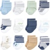 image:imageLuvable Friends Basics Unisex Baby Cozy Terry Baby Sock 12Pack Wilderness Walk 06 Months