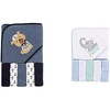 image:imageLuvable Friends Hooded Towel with Washcloths Ikat Elephant and OwlDog Elephant Bath