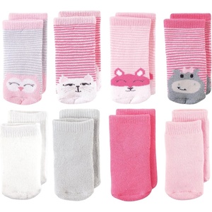 image:imageLuvable Friends Basics Baby Cozy Terry Socks 8PackPlayful Paws