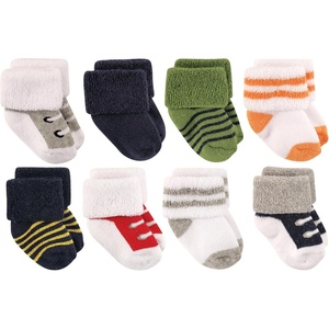 image:imageLuvable Friends Basics Unisex Baby Cozy Terry Socks 8PackLittle Athlete
