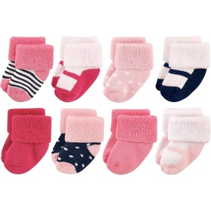 image:imageLuvable Friends Basics Unisex Baby Cozy Terry Socks 8PackOcean Blue Sweet