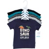 image:imageHudson Baby UnisexBaby Short Sleeve TShirtsDino Truck Robot