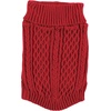 image:imageLuvable Friends Dogs and Cats Knit Pet Sweater Burgundy Argyle LargeRed
