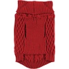 image:imageLuvable Friends Dogs and Cats Knit Pet Sweater Burgundy Argyle LargeRed