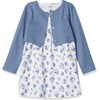 image:imageLuvable Friends babygirls Dress and CardiganBlue Floral
