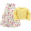 image:imageLuvable Friends babygirls Dress and CardiganTulips