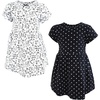 Black White Floral