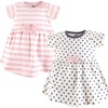 image:imageLuvable Friends Touched by Nature ShortSleeve Dresses 2pkBlush Charcoal Sketch