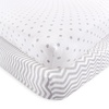 Gray Chevron Dot
