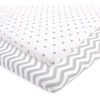 Gray Chevron Dot