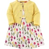 image:imageLuvable Friends babygirls Dress and CardiganTulips