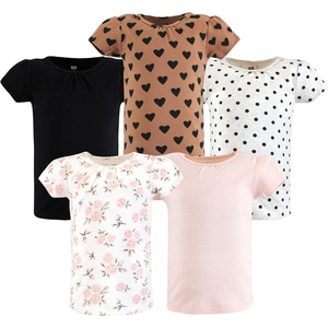 image:imageHudson Baby UnisexBaby Short Sleeve TShirtsCinnamon Pink Prints