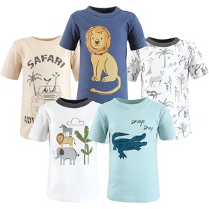 image:imageHudson Baby UnisexBaby Short Sleeve TShirtsSafari Adventure