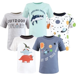 image:imageHudson Baby UnisexBaby Short Sleeve TShirtsSolar System Shark